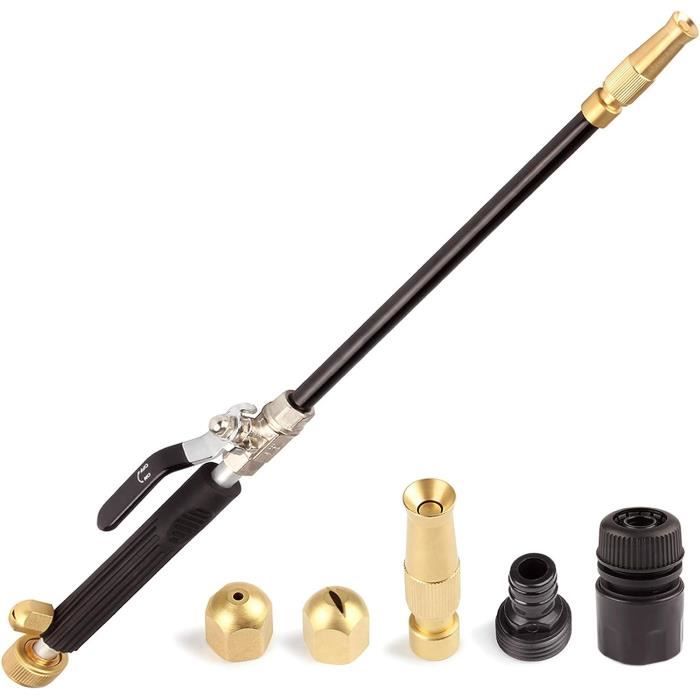 Tuyau Haute Pression 10 Mètres Pour Nettoyeur Stanley, Bosch, Makita... - Diamètre 6-7mm, Résiste à 60-72°C