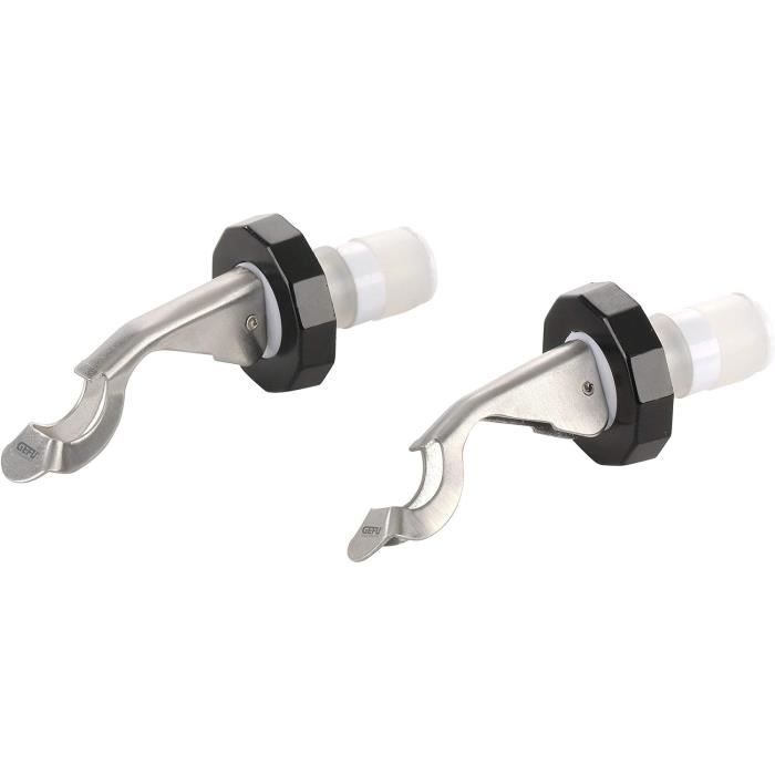 Prym - Anneaux demi ronds 25mm argent antique