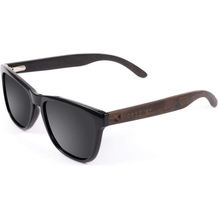 Lunettes De Soleil En Bois Avec Monture En Bois Pour Homme Et