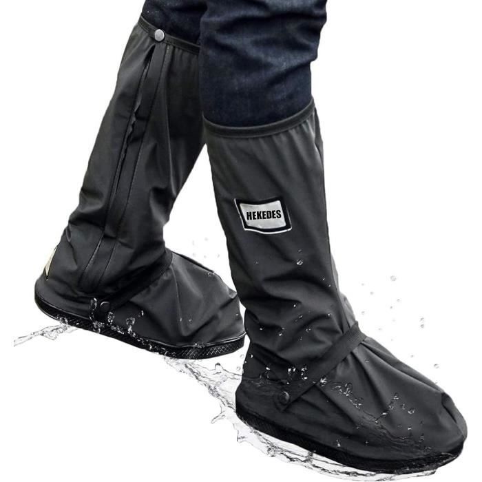 Chaussures,Couvre chaussures imperméable à fermeture éclair, 1 paire Chaussures,Couvre chaussures imperméable à fermeture éclair, 1 paire
