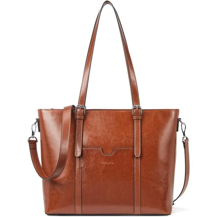 Sac à Main En Cuir Véritable Pour Femme - Style Messager Et Bandoulière, Design élégant