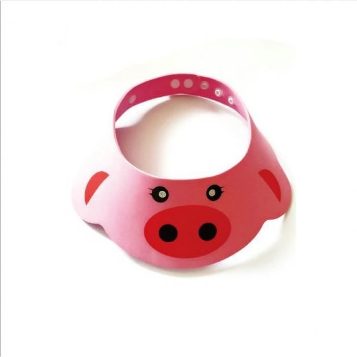 Version Rose Pig Cochon Ours Grenouille Dessin Anime Mignon Reglable Bebe Chapeau Enfants Shampooing Bain Douche Casquettes Laver Cdiscount Puericulture Eveil Bebe