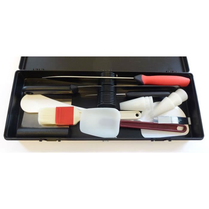Mallette de pâtisserie 15 pièces SLPA15 Cdiscount Maison