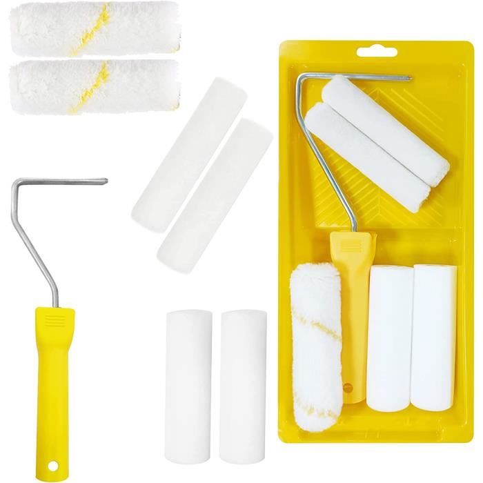 Ensemble De Rouleaux De Peinture En émulsion, Rouleau éponge De