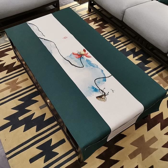 Nappe Vinyle Rectangulaire Plenmor 137x185cm Géométrique - Imperméable Et Facile à Nettoyer