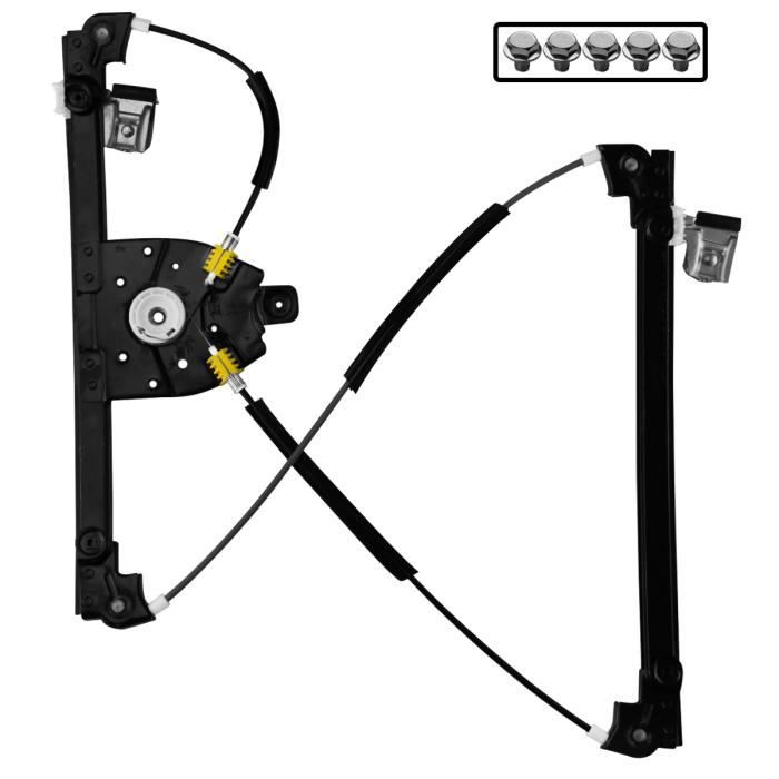 Lève-vitre Avant Droit Complet Avec Moteur Pour Peugeot 607 (2000-2011) - Neuf, Garantie 1 An