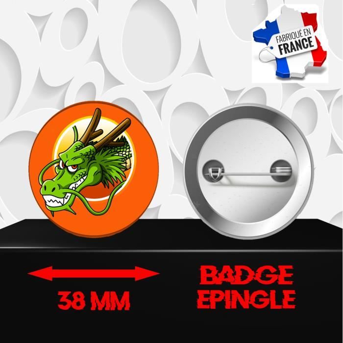 Badge à épingle 38 mm Manga Dragon Ball Z DBZ 172