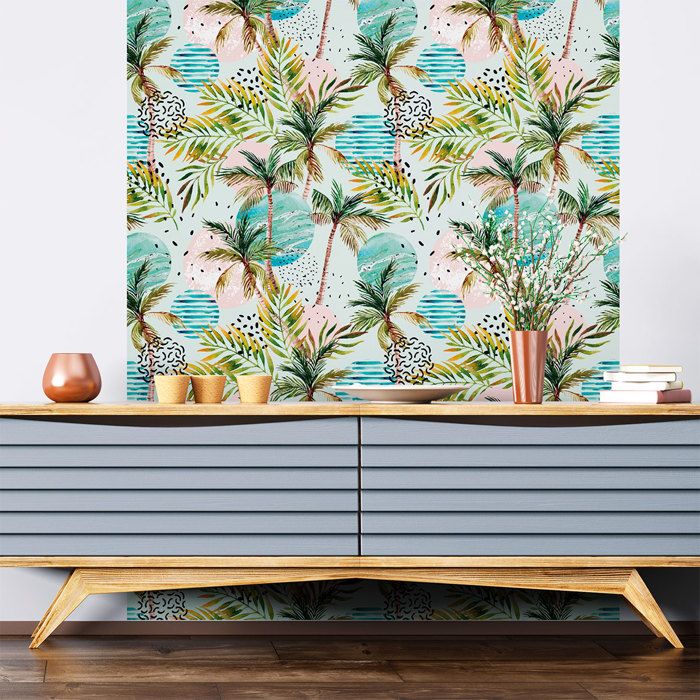 Sticker effet papier peint LA SERENA 40x40cm Cdiscount Bricolage