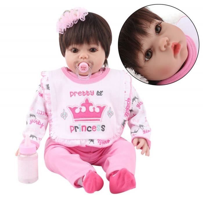 Bebe Poupee Reborn Fille En Silicone Vinyl Realiste Vrai Bebe Poupon En Tenue Rose 55 Cm Cdiscount Jeux Jouets Bebe Poupee Reborn Fille En Silicone Vinyl Realiste Vrai Bebe Poupon En Tenue Rose 55 Cm Cdiscount Jeux Jouets
