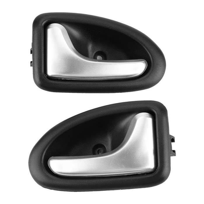 Housses De Poignée De Porte Pour Tesla Model 3/Y - Protection Souple En Cuir PU Noir