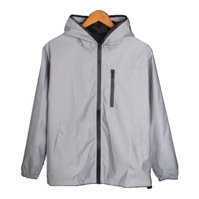 Couleur Beige taille XL Veste capuche pour homme et femme