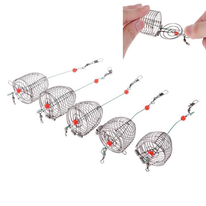 SUPERFINDINGS 60 pièces 10 Style Cuillères de Pêche Lames Spinner