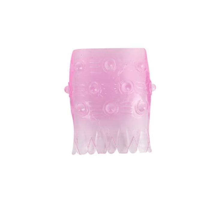 Manchon à Pénis En Silicone Rose Flexible - Désire Dreams - Retardateur, Plaisir Maxi