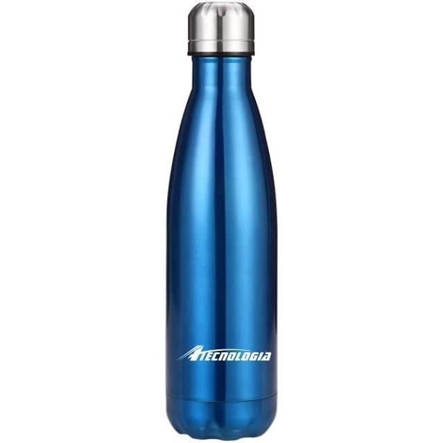 Atecnologia Bouteille isotherme sans fuite 500 ml 750 ml Thermos sans BPA pour école, bureau et