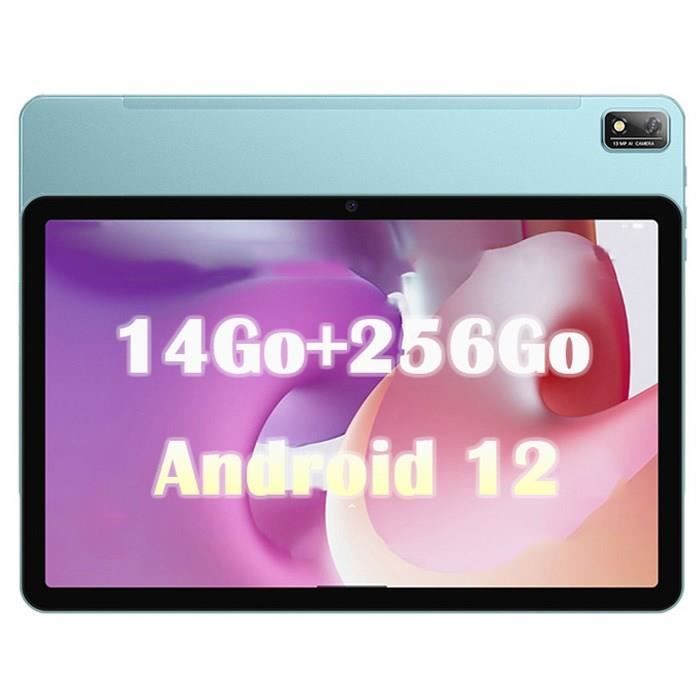 Blackview Tab 16 Tablette Tactile 11 pouces FHD+ 14Go+256Go-SD 1To 13MP+8MP 7680mAh Android 12 Dual SIMCertifié TÜVFace ID – Vert