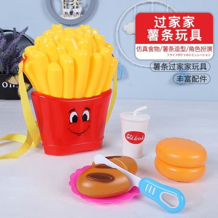 HUIANER Lot de 15 fausses frites artificielles pour cuisine, restaurant, fenêtre, décoration de fête, accessoires photo