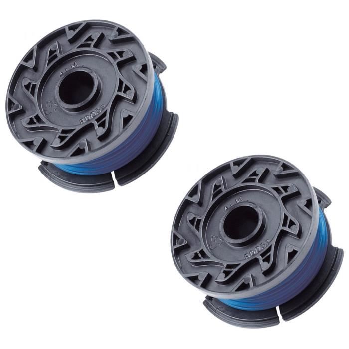 Cache-bobines Fauhapyway Pour Débroussailleuse Black & Decker - Lot De 2, En ABS Résistant - Compatible GL315, GL350, GL650 Et Autres Modèles - Installation Sans Outil