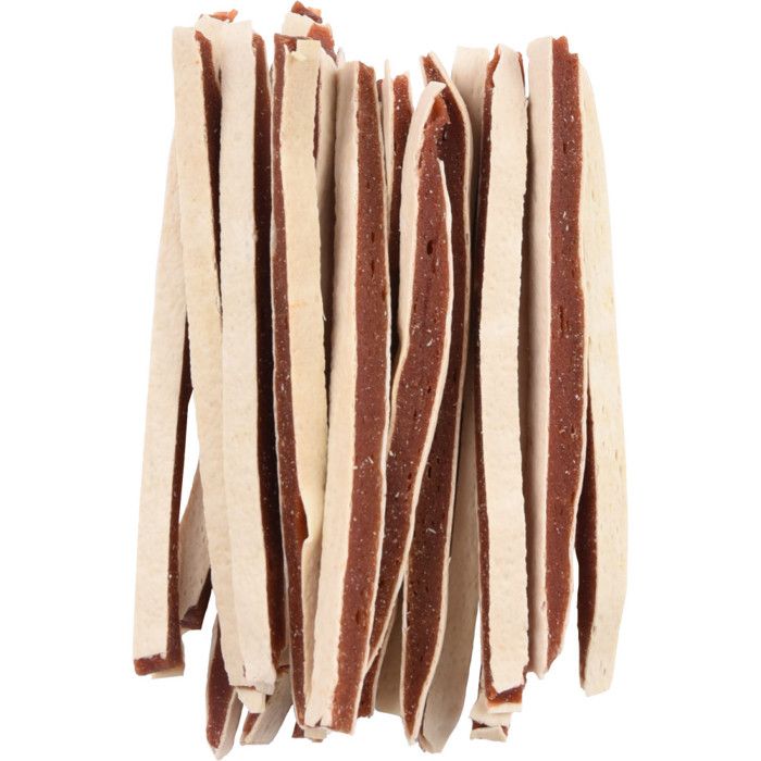 Friandises Hapki lamelle de sushi Canard & Poisson 85 g pour chien - Flamingo