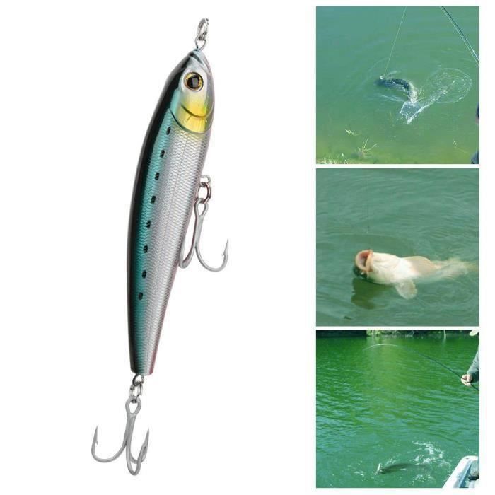 Leurre De Pêche Axia Crayon 55 Mm – 3,8 G – Modèle Coulant – Set De Leurres Durs