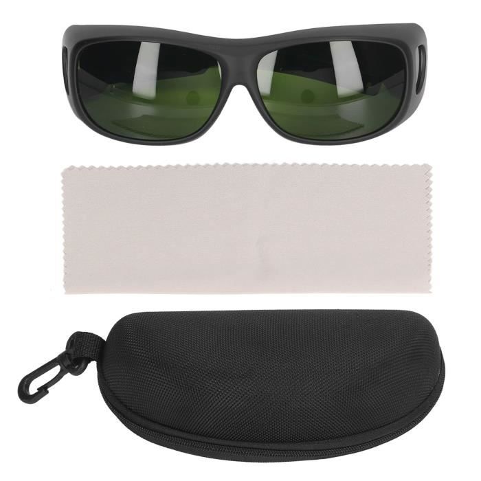 UpaClaire Lunettes De Soudage Enveloppantes De Sécurité, Lunettes De Soudage Anti-rayures, Antidérapantes, Protection UV, épilation Laser, Lunettes De Protection IPL200-2000nm