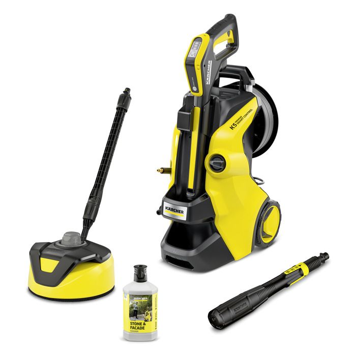 Nettoyeur haute pression Karcher K 5 Premium Smart Control Flex Home 145 bars connecté brosse terrasse enrouleur