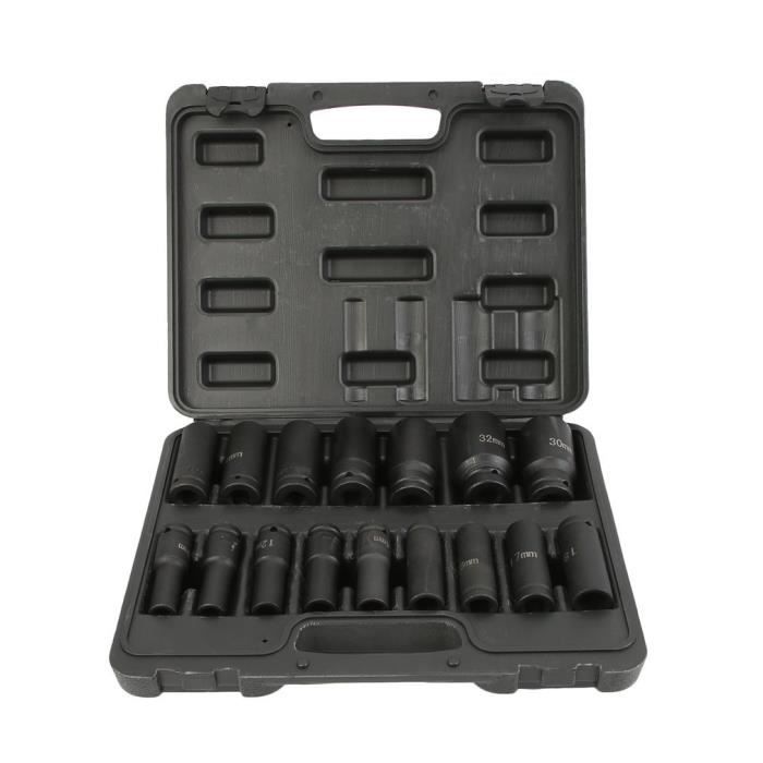 FORCE POWER VISSEUSE écrou 1/2" Douille 8 mm Clés à douille 6 pans long