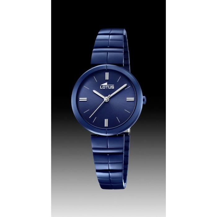 Montre Lotus Chrono L18637/3 Bleu nuit | Montres and Co
