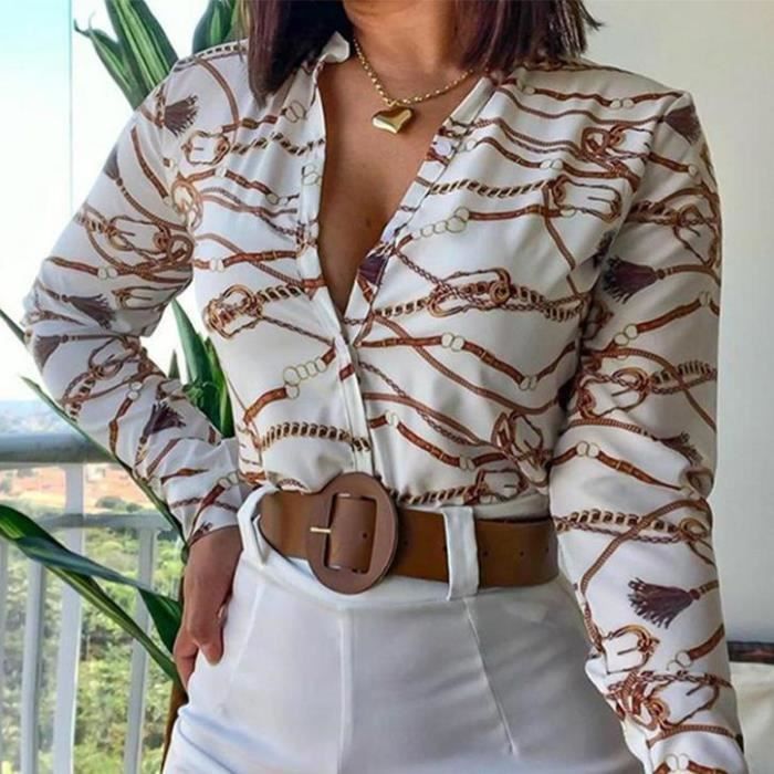 Chemisier Femme Blanc Taille 36 - Marque Contemplay - Neuf Avec Étiquettes - Coupe Regular