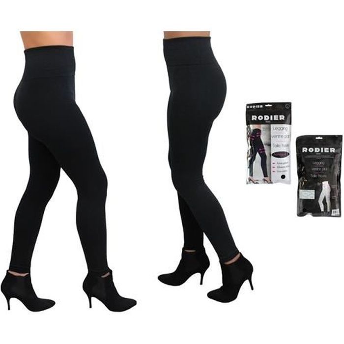 legging ventre plat taille haute