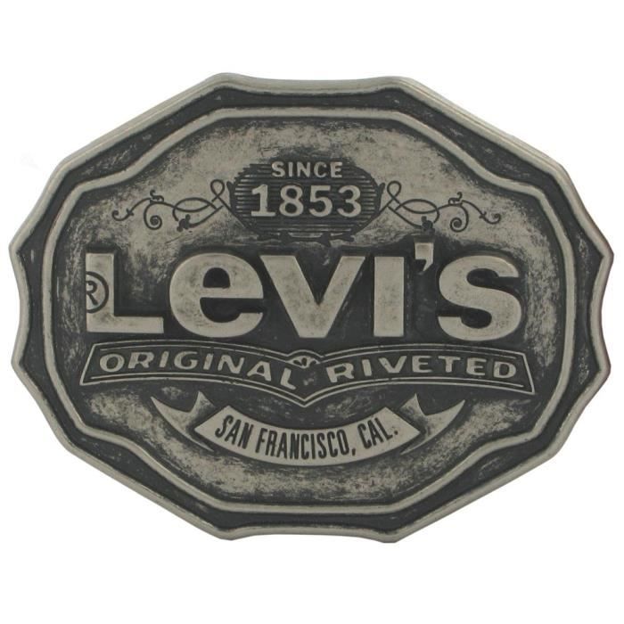 Boucle ceinture Levis USA 16LV72D5 gris Cdiscount Prêt-à-Porter