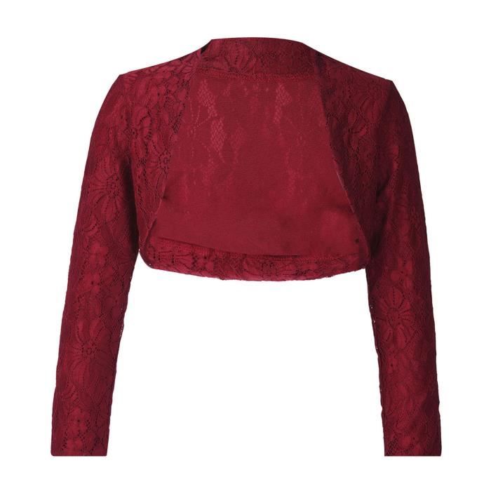 Boléro sales bordeaux mariage
