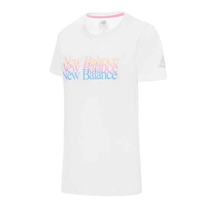 T-shirt NEW BALANCE 21507 Blanc - Femme/Adulte