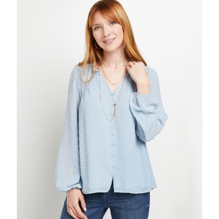 Tunique Grain De Malice Blanc Cassé Taille 40 Col Claudine - Neuve Sans étiquettes