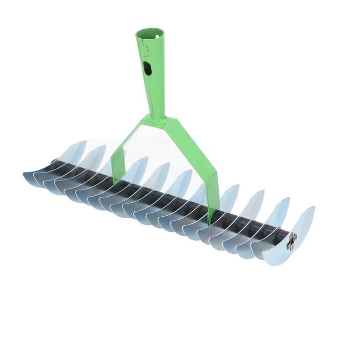 Bellota 951-14 Professional Garden Rake - Carbon Steel Head, Rustproof Epoxy Paint, Heavy Duty For Grass Collection And Soil Preparation - View #12