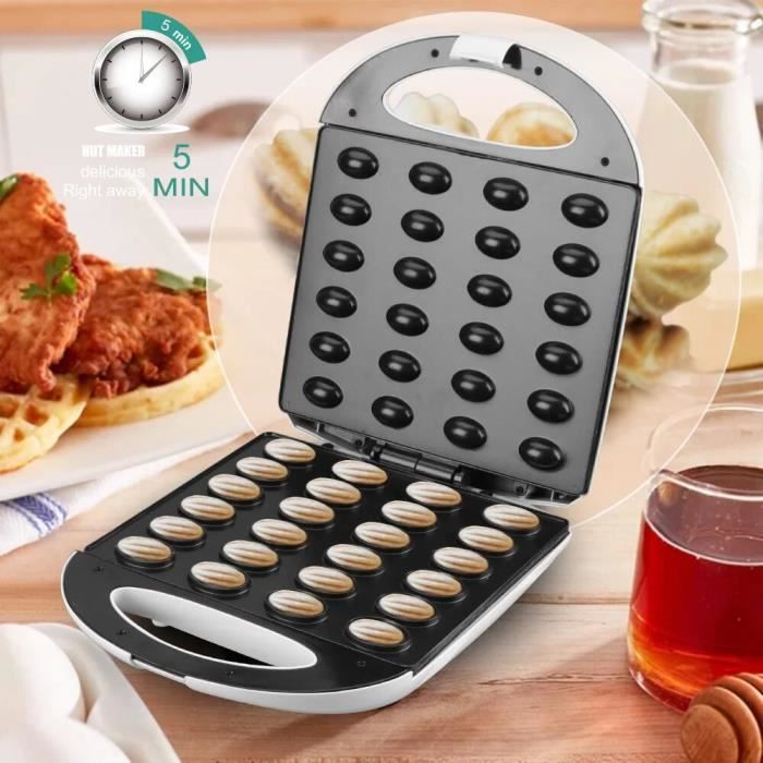 Machine à Beignets - HURRISE - Donut Maker - 7 Beignets - Revêtement - 12