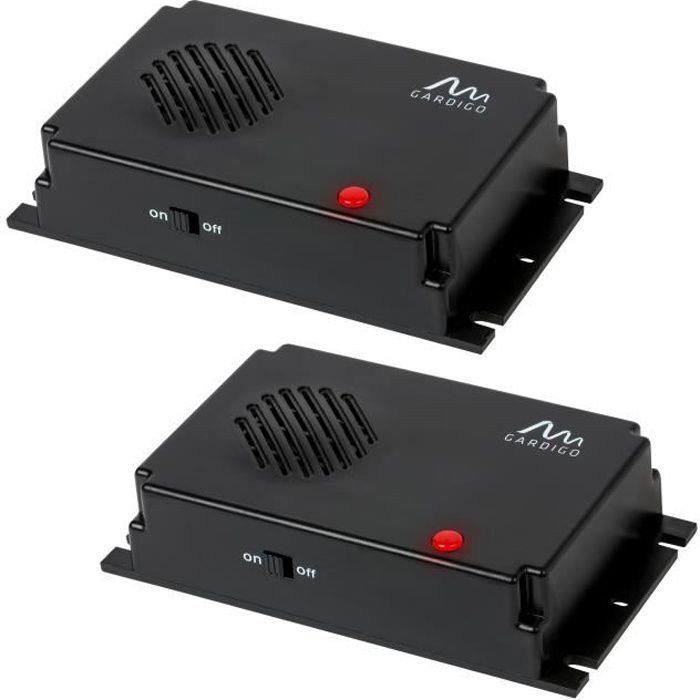 Répulsif Ultrason Anti-martre GARDIGO Pour Voiture – Branchement 12V Sur Batterie, Fréquence 12 KHz, Protection Contre Fouines Et Rongeurs
