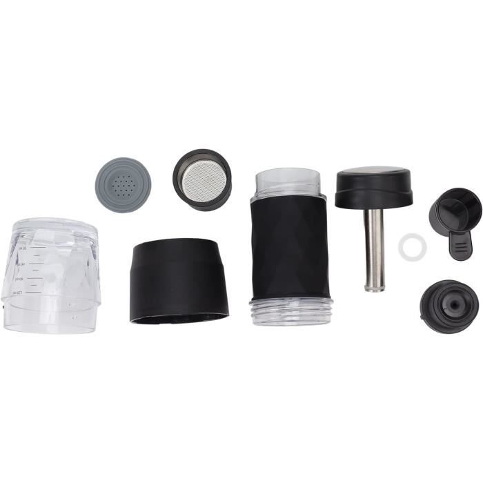 Handpresso Pump Gris 21063 Outdoor - Machine à Expresso Portable Robuste - Mini Cafetière Manuelle Pour Dosettes ESE Ou Café Moulu