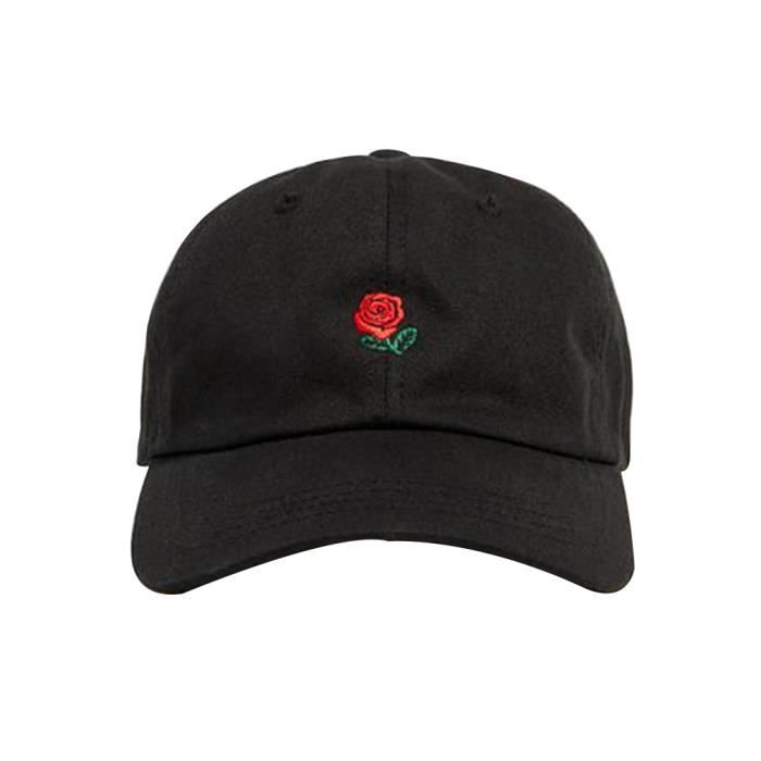 casquette homme fleur