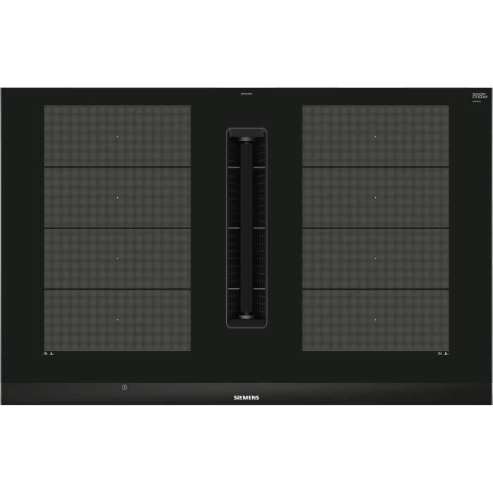plaque induction aspirante ex875lx67e 2 flexinduction 80cm cdiscount electromenager