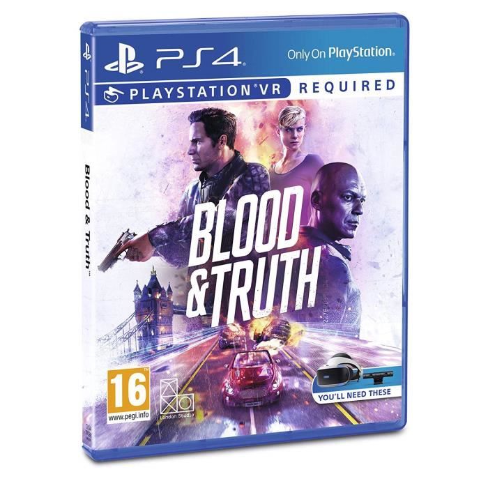 Blood & Truth PS4 Game (PSVR R
