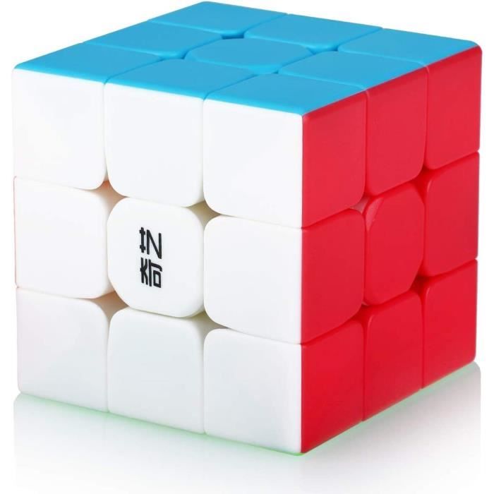 Speed Cube 3x3 3x3x3 less Magic Puzzle Cube de Vitesse Magique Cadeau de  Vacances pour Enfants Adultes (sans Autocollant)5 - Cdiscount Jeux - Jouets