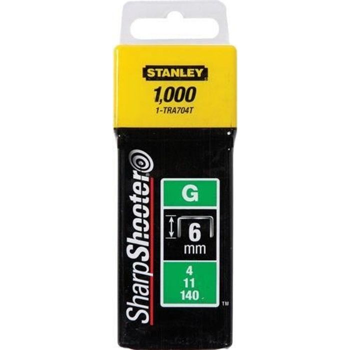Stanley Agrafes Type G 6mm 14 1000 pièces - vue 2
