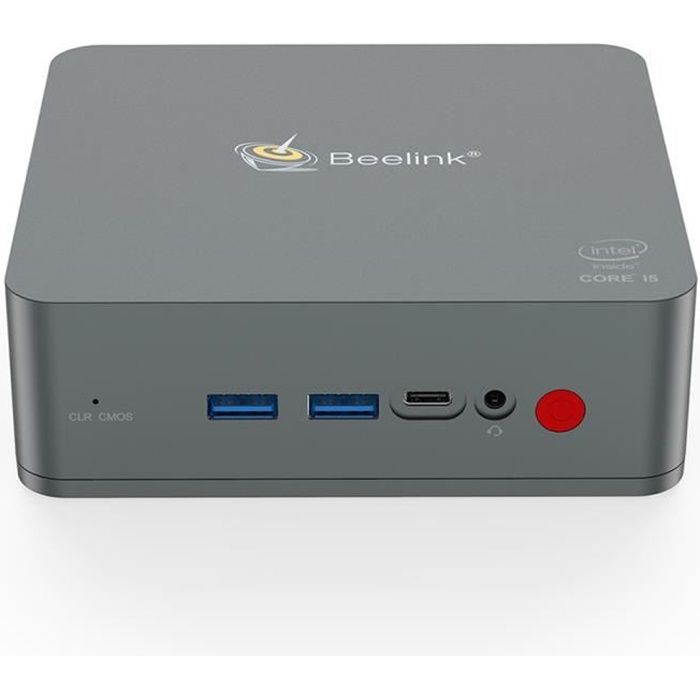 Beelink U57 Mini PC i55257U Mini Ordinateur 8 Go/128 Go Double Cœur