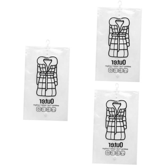 Sac De Rangement Sous Vide Vacbird Sac Sous Vide Vêtements Avec Pompe USB, 9 (3x 40x40cm, 3x Sac Sous Vide Avec Pompe