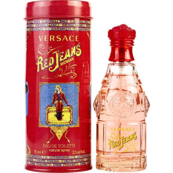 versace red jeans woman 75 ml
