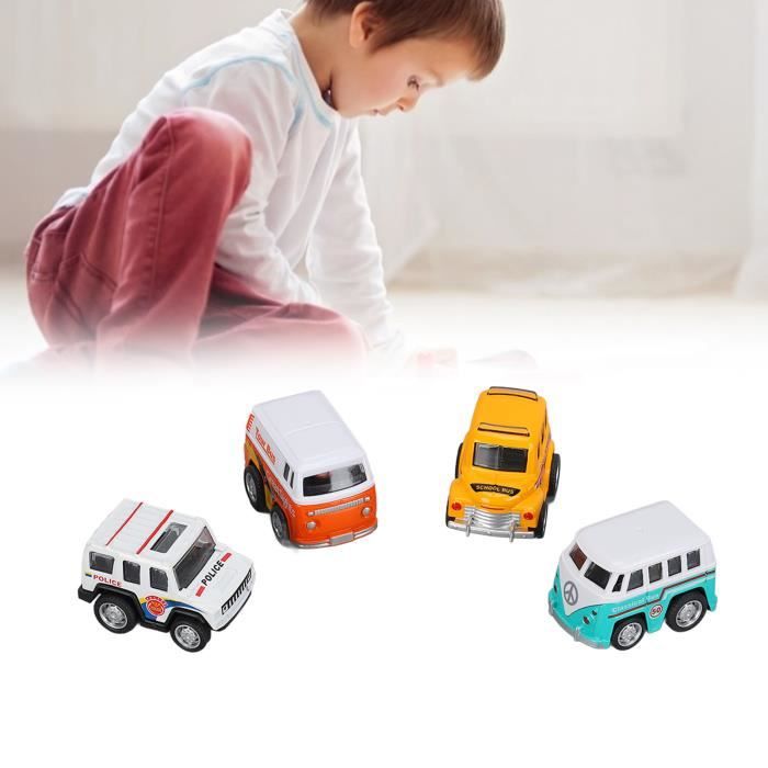Neuf Jouet Voitures Bebe Cadeau Jouet Petite Voiture A Pousser Age Pour Bebe 4 Pieces Streamshop Cdiscount Jeux Jouets