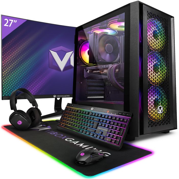 Vibox V-501 PC Gamer Complet • 22 Écran • AMD Ryzen 3 3200G 4,0 GHz