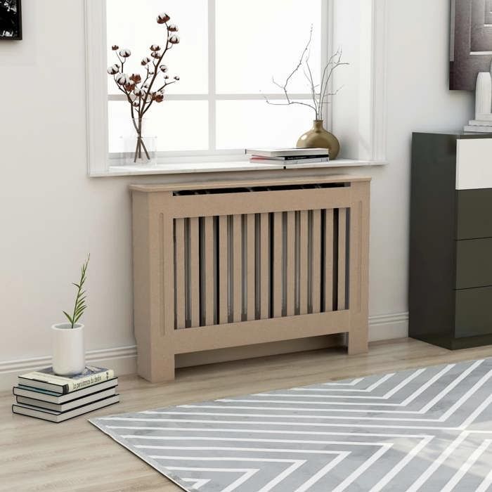 vidaXL Cache radiateur 172x19x81 5 cm - vue 8