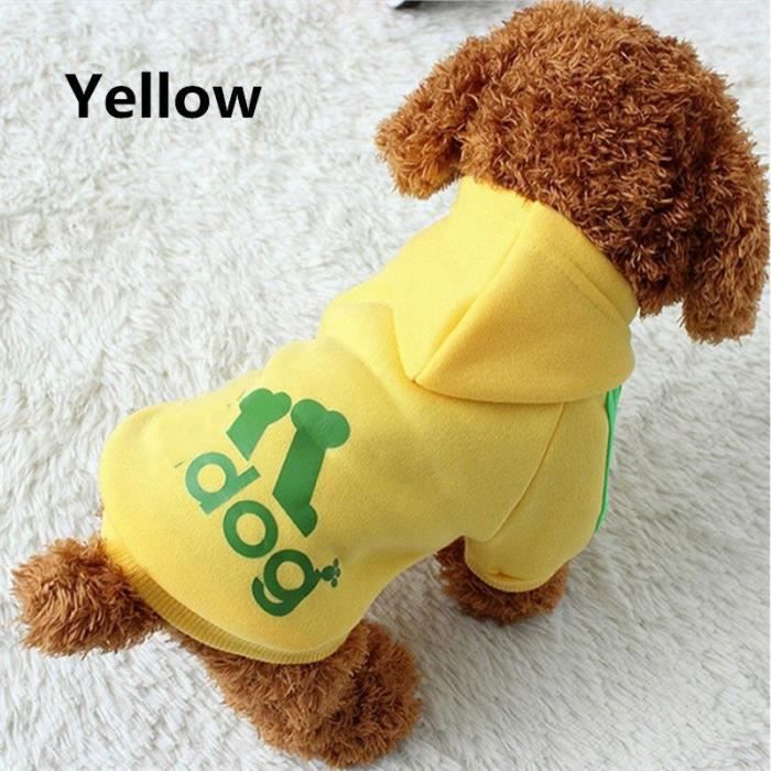 A XXL Grand chien a capuche gros Adidog chien vetements pour chiens chien manteau Golden Retriever veste decontracte a capuche mant Cdiscount