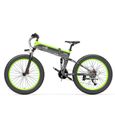 BEZIOR-X1000 vélo électrique pliable vélo de montagne portable 48V12.8Ah 1000W puissance du moteur, roues de 26 pouces, kilométrage -1
